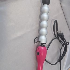 Spiral hair curling iron